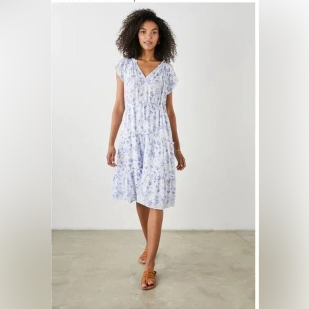 Rails Juni Floral Midi Dress